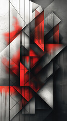 abstract background with red squares