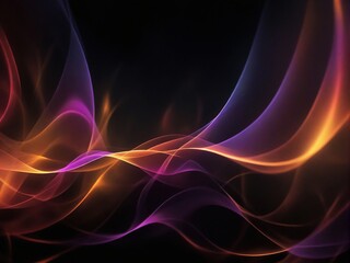 Fototapeta premium abstract background with glowing lines