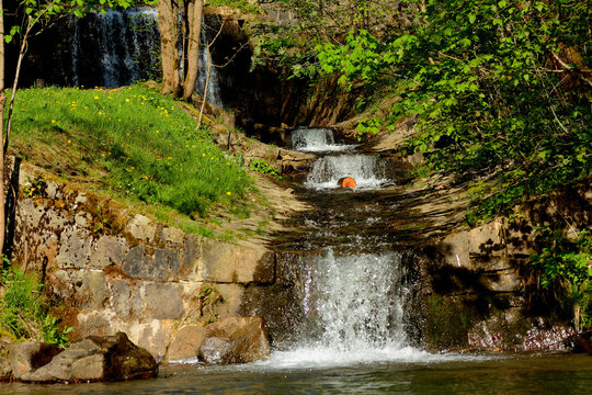 Wodospad i kaskady w Złatnej