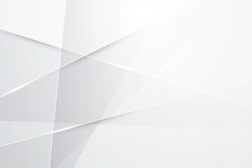 Obraz premium Modern white background with abstract shape design