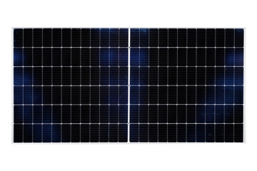 Solar panel or Solar cells, Isolated on white background