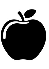 Apple SVG, Fruit SVG, Apple Cricut, Apple Cut File, School SVG, Apple Png, Digital Download, Apple Silhouette, Vector
