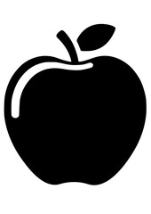 Apple SVG, Fruit SVG, Apple Cricut, Apple Cut File, School SVG, Apple Png, Digital Download, Apple Silhouette, Vector