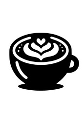 Coffee SVG, Espresso Svg, Coffee Cup SVG, Coffee Lovers Clipart, Coffee Mug, Espresso PNG, Cut File for Cricut, Svg, Png, Coffee Silhouette, Latte art SVG