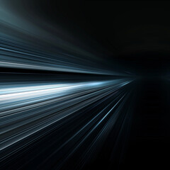 Luminous lines, the concept of speed