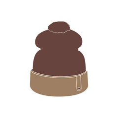 Winter hat icon