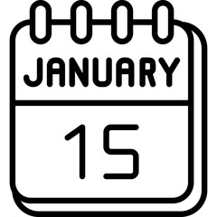 15  January Icon