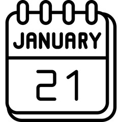 21  January Icon