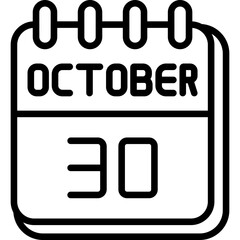 30  October Icon