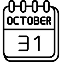 31  October Icon