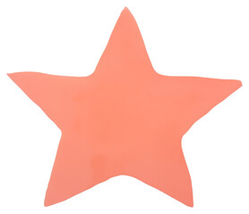 Obraz premium PNG Star minimalist form symbol shape creativity.