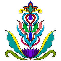 Indian Symmetry Colour Ful Art - Art Colourful Flower- Petals Indian Art Pattern - Gold mandala, Indian art, kalamari, flower art - Indian pattern gold, Indian festival, Diwali