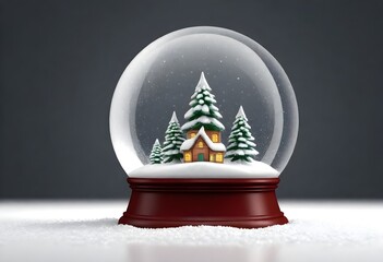 Snow globe ai image (20)