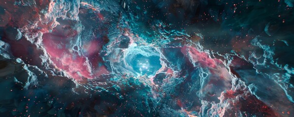 Deliver a hauntingly thrilling concept of space exploration