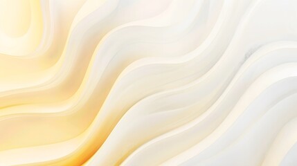 Obraz premium A white and yellow wave pattern.