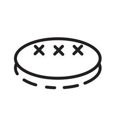 Bakery Bread Food Line Icon
