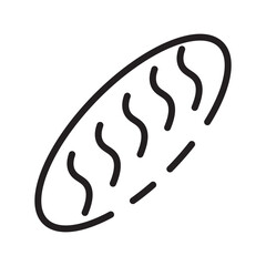 Bakery Bread Food Line Icon