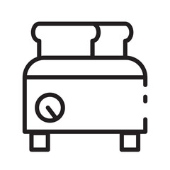 Bread Cooking Food Line Icon