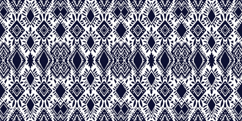 Seamless batik pattern,Seamless tribal batik pattern,and Seamless colorful pattern resemble ethnic boho, Aztec,and ikat styles.designed for use in wallpaper,fabric,curtain,carpet,Batik Embroidery