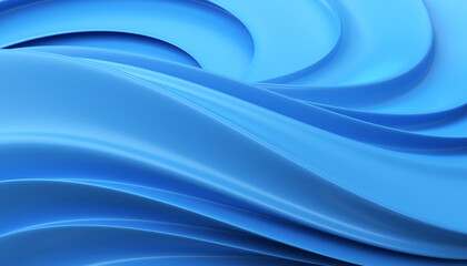 Blue Futuristic, Geometric 3D Background
