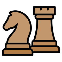 Chess  Icon Element For Design