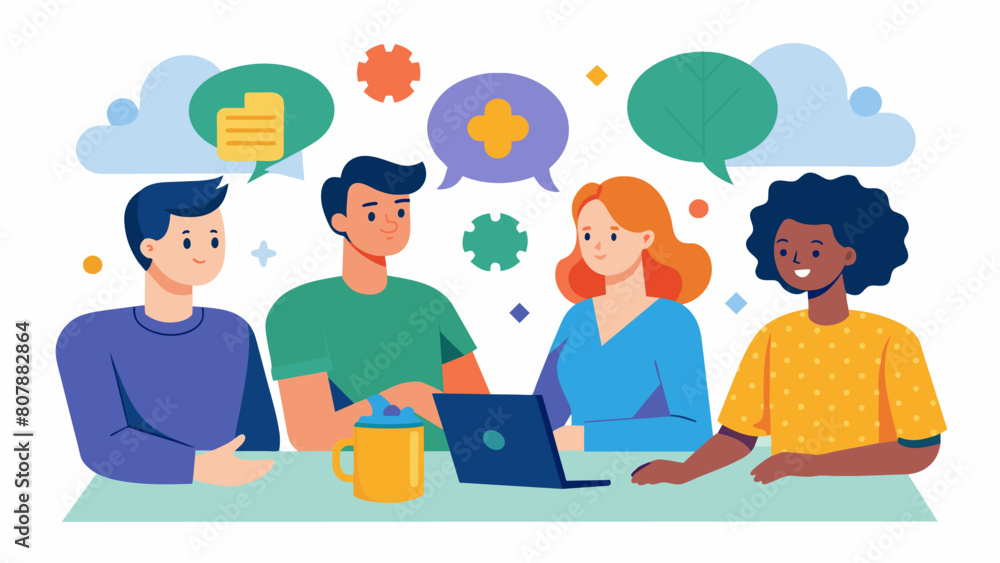 Poster a group discussion on effective communication strategies for individuals with aspergers including ti