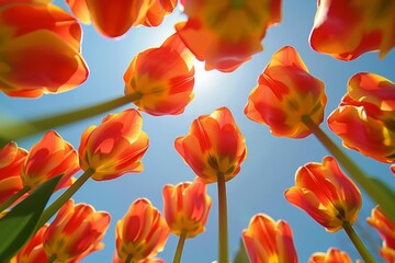 Whole blue Forget-me-not plant with roots and flower. Beautiful simple AI generated image in 4K, unique.