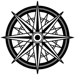 Guiding the Way: A Striking Compass