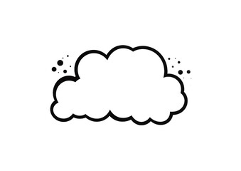 Hand-drawn cloud illustration