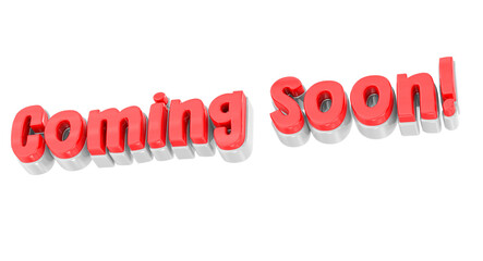 Coming Soon! Font 3D Render