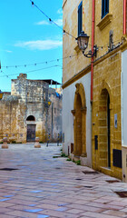 the historic center of patù salento italy