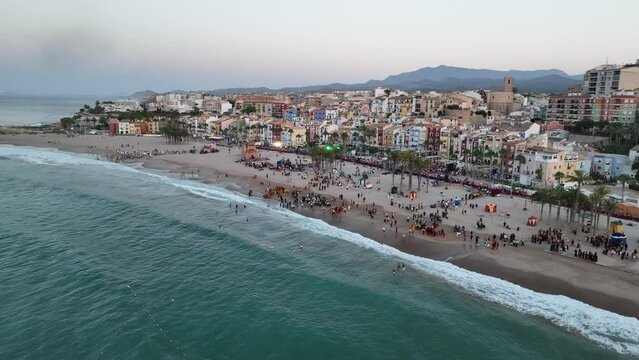 Desembarco pirata de las fiestas de Moros y Cristianos de Villajoyosa