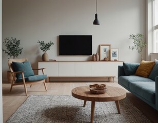 modern living room, interior, room, bedroom, bed, hotel, home, furniture, house, design, luxury, sofa, window, apartment, lamp, living, architecture, living room, wall, contemporary, Generative AI