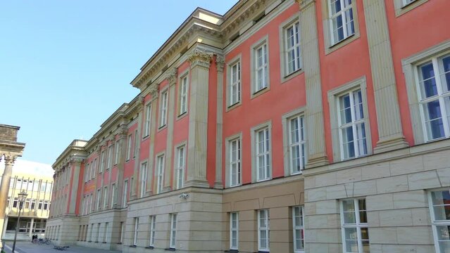 View of new Landtag building, Potsdam, Gwermany