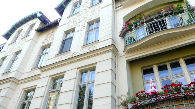 Street Meistersingerstrasse in Potsdam, Germany