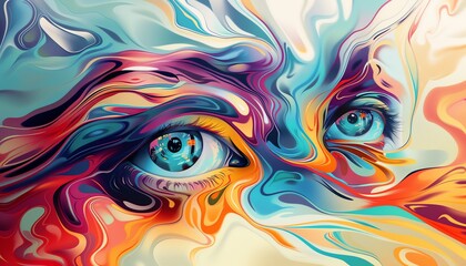 Explore the depth of abstract art by infusing surrealism into your design