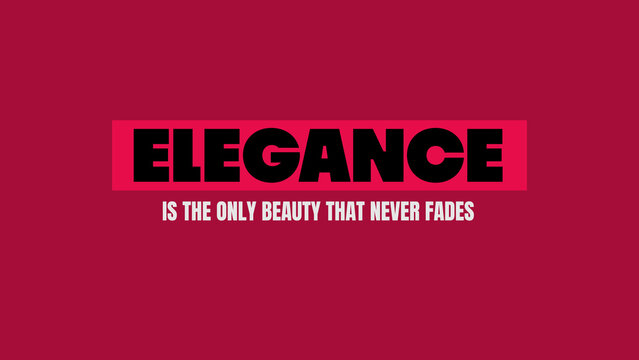 Elegance Text Animations