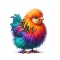 Fototapeta premium colorful roosters