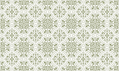 nouveau floral motif ornamental texture overlay pattern seamless wallpaper