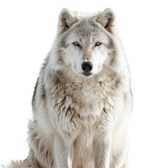 wolf isolated on white background Transparent PNG