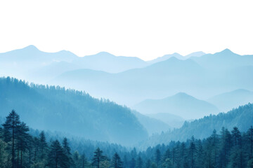 Fototapeta premium PNG Forest mountain backgrounds landscape.