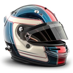 race helmet, icon design, white background 