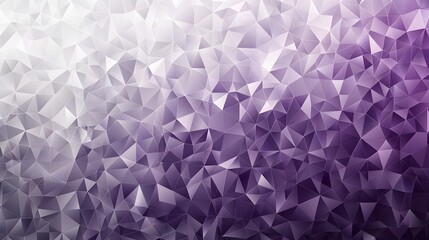 Light purple polygonal illustration, which consist of triangles. Triangular design. AI Generative - obrazy, fototapety, plakaty