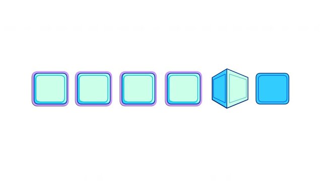 Six letters, numbers opening riddle. Wheel of fortune. Crossword, multiple choice question. Rotating order cubes. 6 characters, 6 signs. Noun, logo puzzle. White back animation	