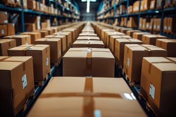 Fototapeta premium Drop shipping of product made on demand