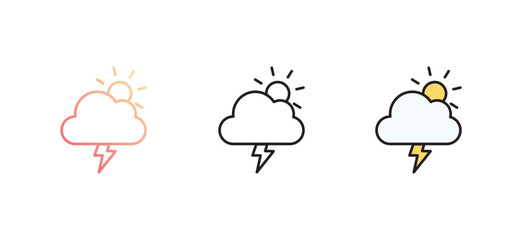 Cloud icon design with white background stock illustration