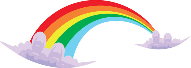 Obraz premium Colorful rainbows