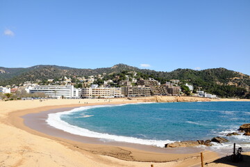 view of the coast of the region sea in island
