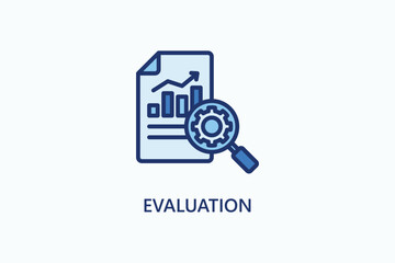 Evaluation Vector Icon Or Logo Illustration