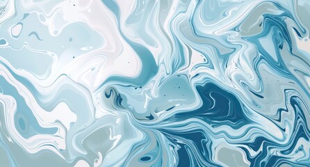 fluid light blue and white abstract background